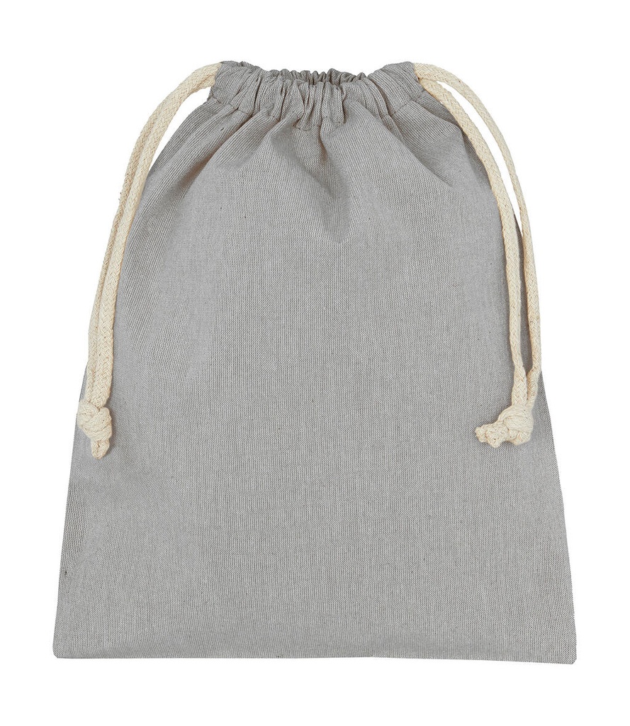 Recycled Cotton/Polyester Stuff Bag Grey Heather