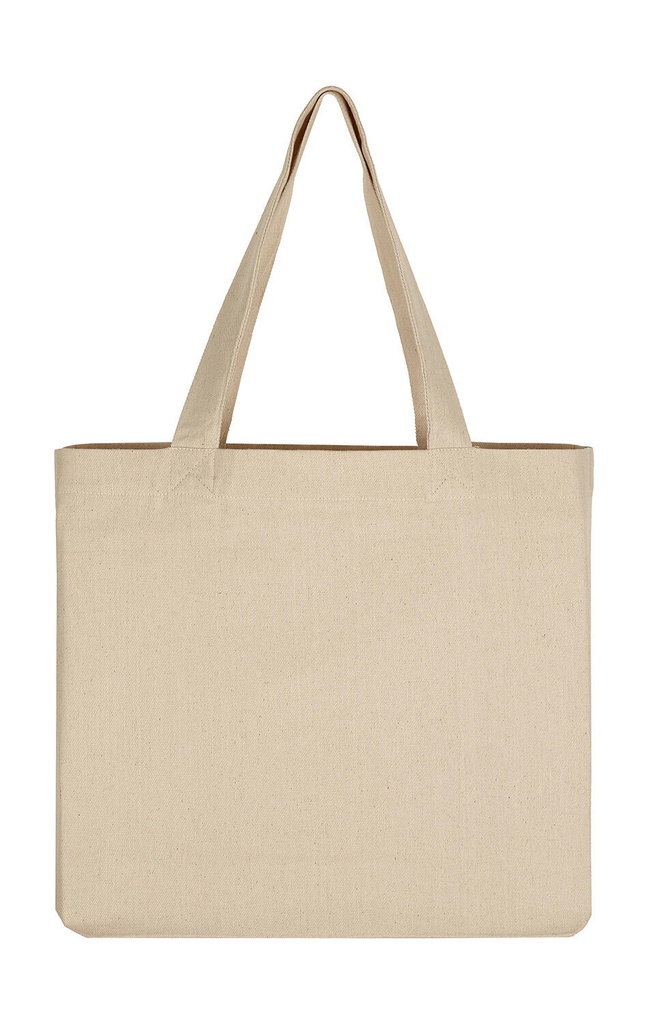 Canvas Wide Shopper LH Natural