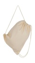 Baby Canvas Cotton Drawstring Backpack Natural