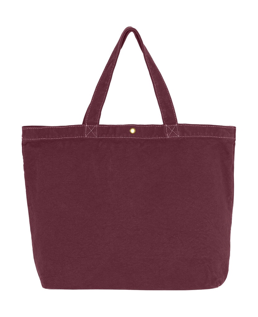 Large Canvas Shopper Tawny Port