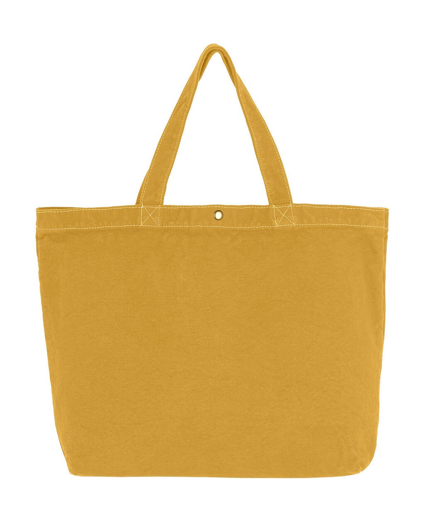 Large Canvas Shopper Lemon Curry
