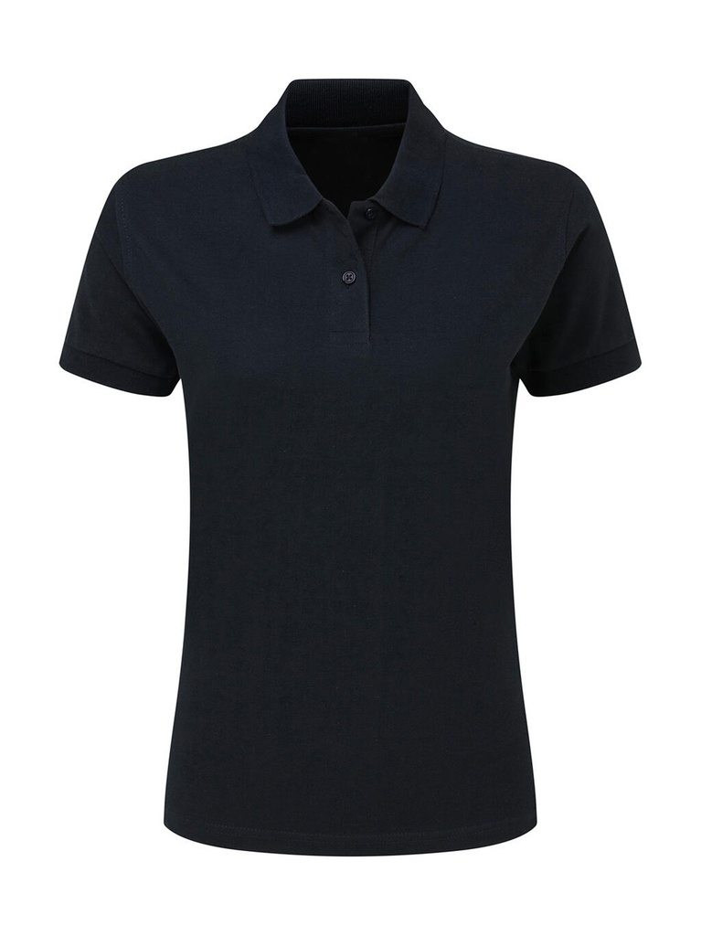 Cotton Polo Women Navy