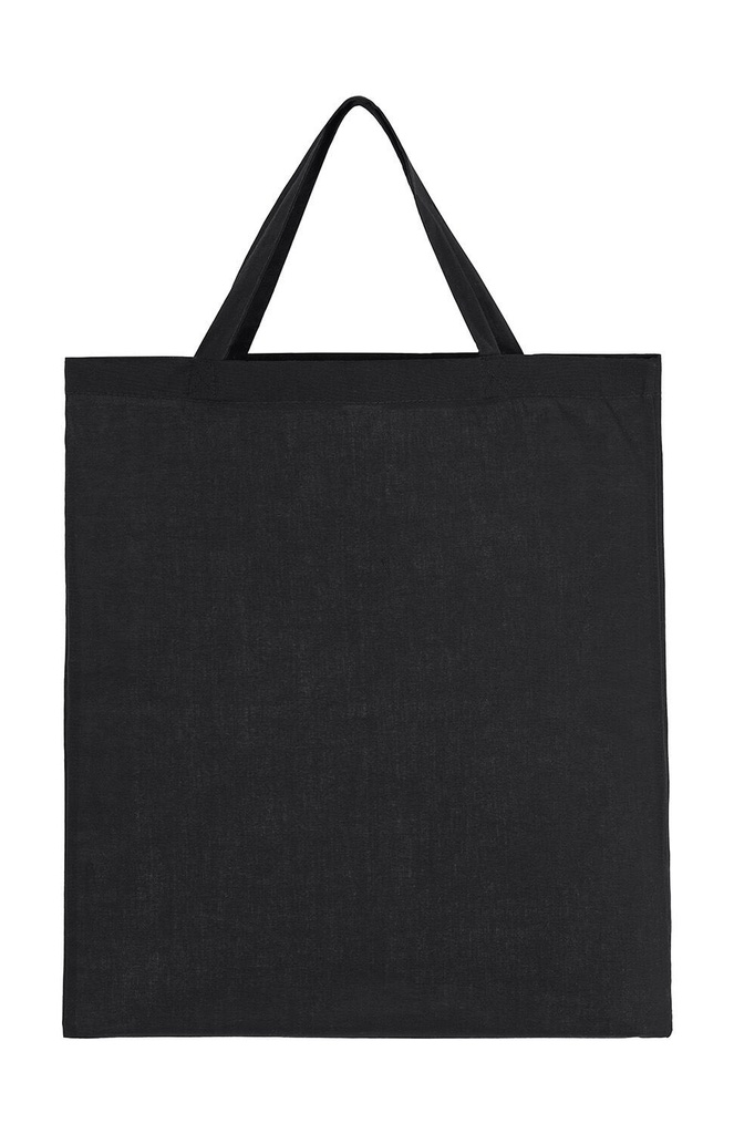 Organic Cotton Shopper SH Black