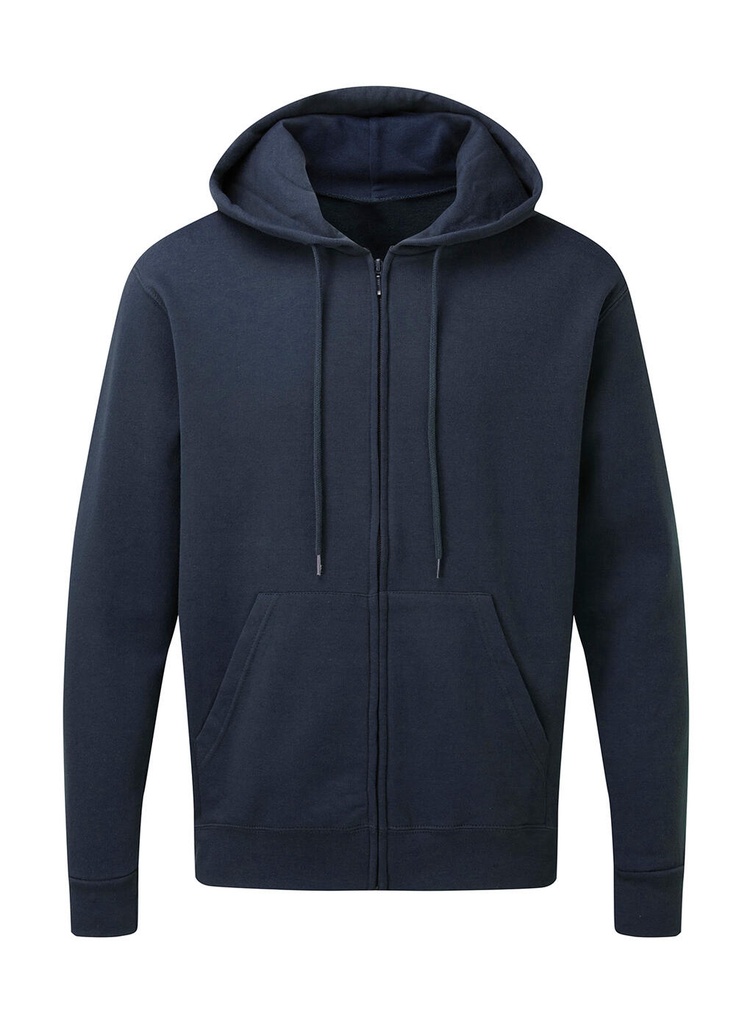 Hooded Full Zip Men Denim