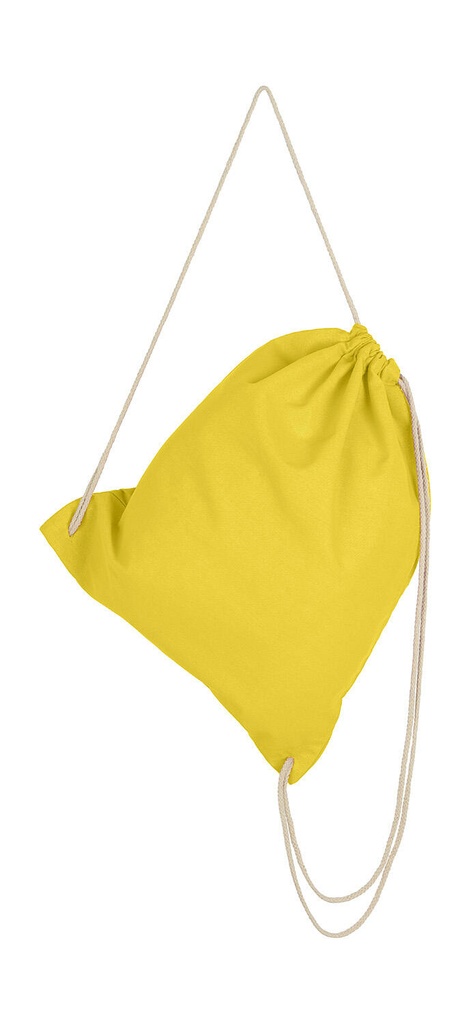 Cotton Drawstring Backpack Buttercup