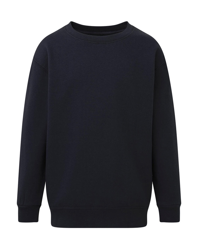 Crew Neck Sweatshirt Kids Navy