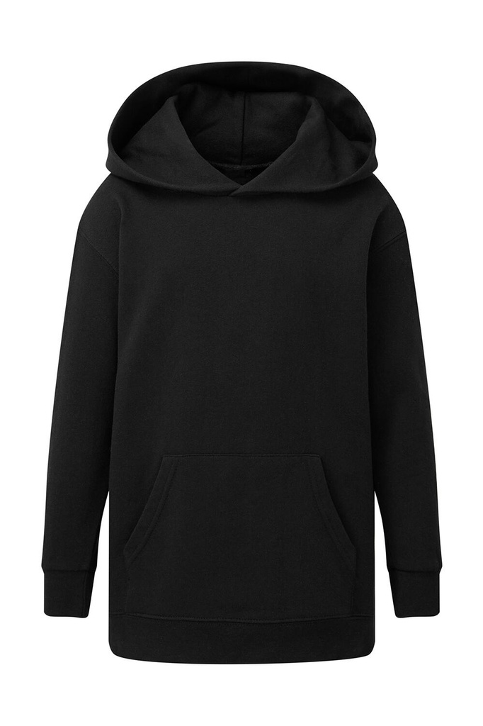 Hooded Sweatshirt Kids Dark Black