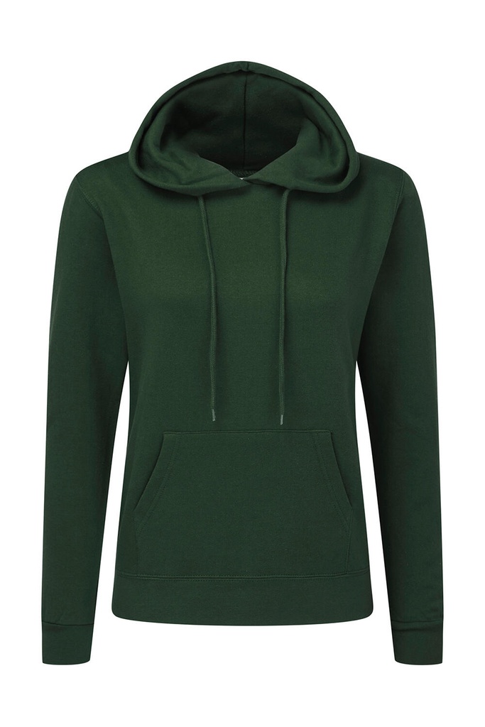 Hooded Sweatshirt Women Bottle Green