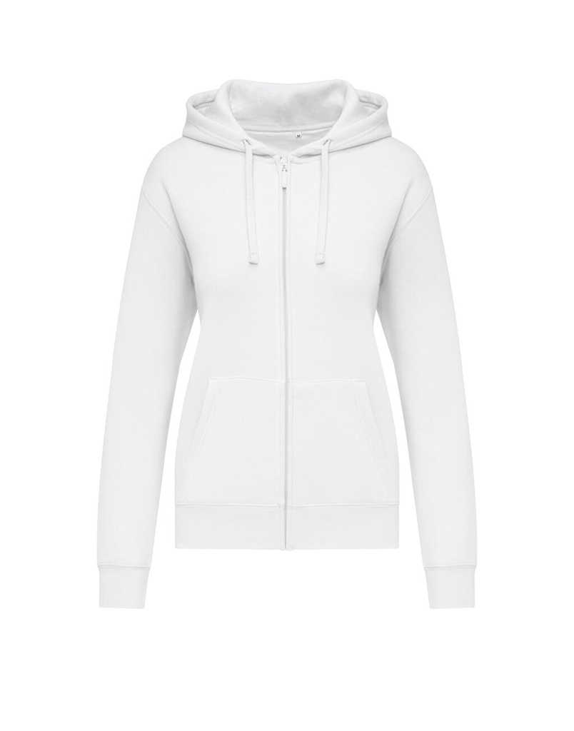 Originals Hooded Full Zip Women Snowwhite