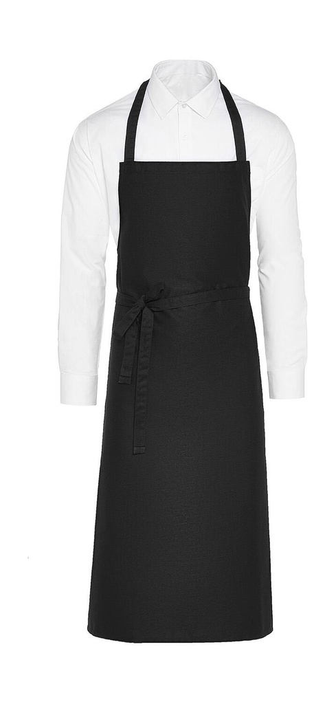 PARIS - Recycled Bib Apron Black