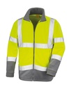 Safety Microfleece Fluo Yellow/Grey