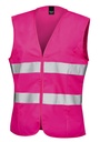 Women's Hi-Vis Tabard Fluorescent Pink