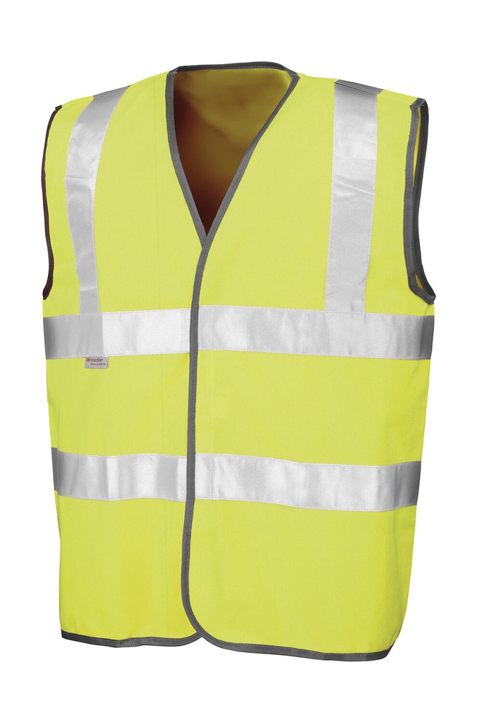 Safety Hi-Vis Vest Fluorescent Yellow