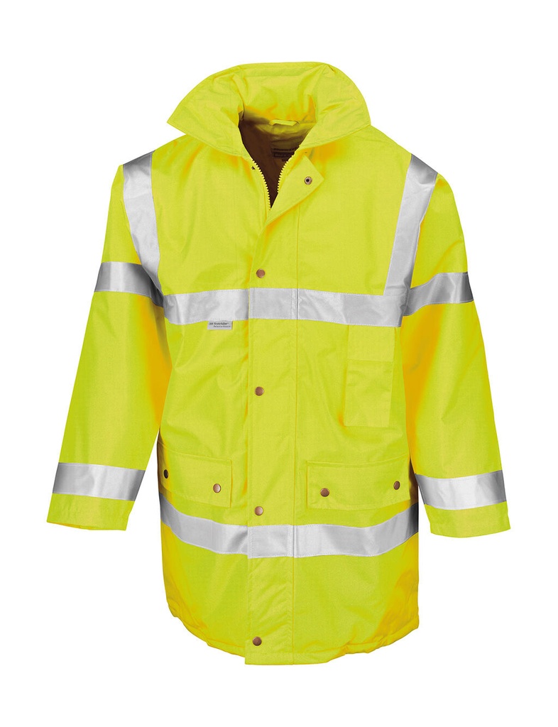 Safety Jacket Fluorescent Yellow