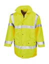 Safety Jacket Fluorescent Yellow