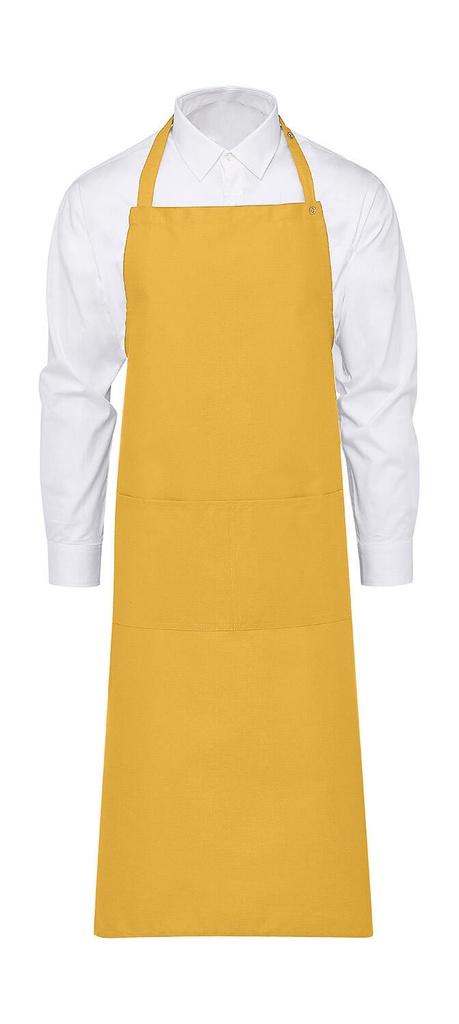AMSTERDAM Bib Apron with Pocket Sunflower