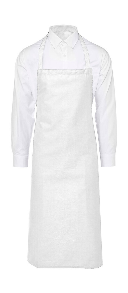 PARIS Bib Apron White
