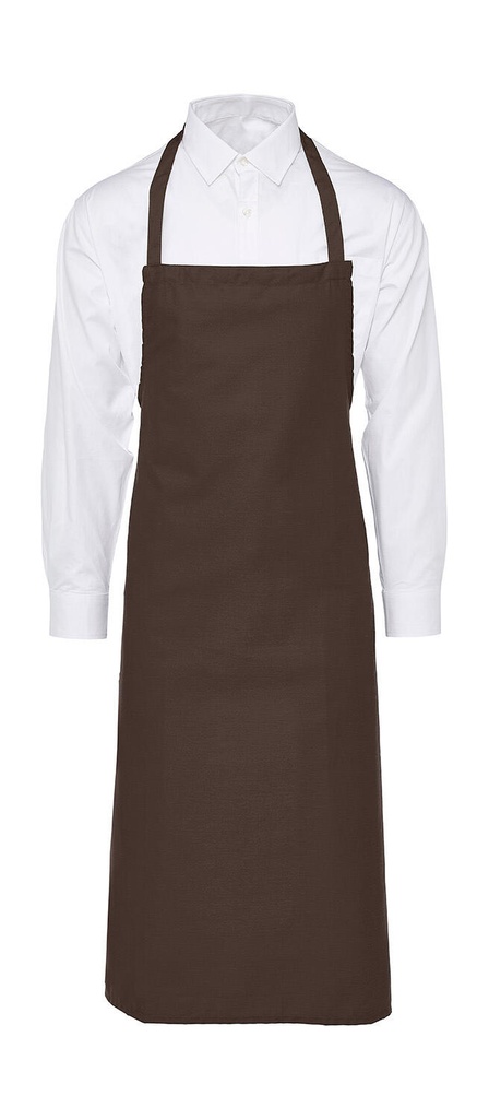 PARIS Bib Apron Brown