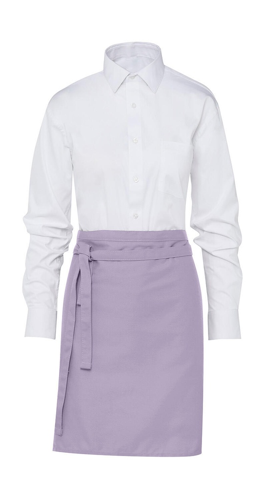 BRUSSELS Short Bistro Apron Lavender