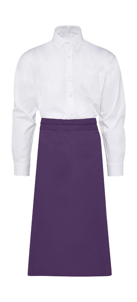 ROME Medium Length Bistro Apron Purple