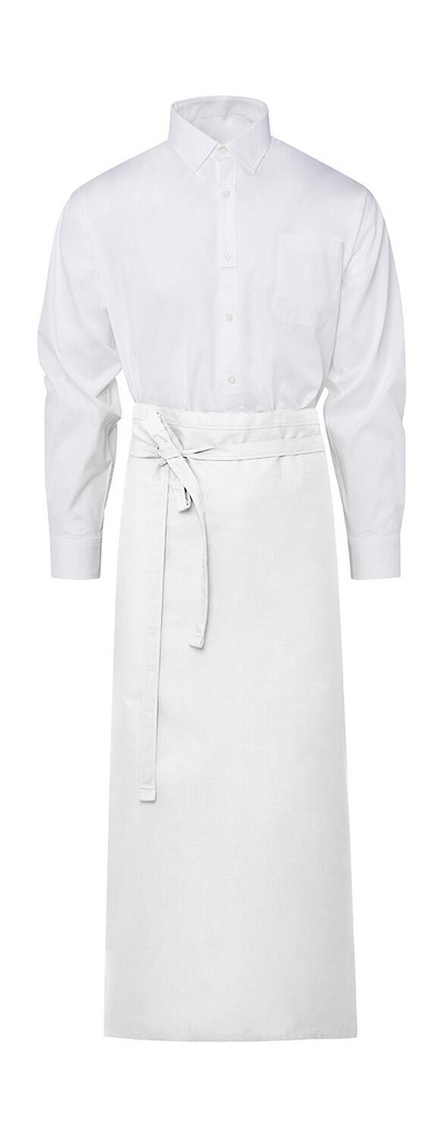 LONDON Long Bistro Apron White