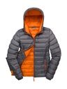 Ladies' Snow Bird Hooded Jacket Grey/Orange