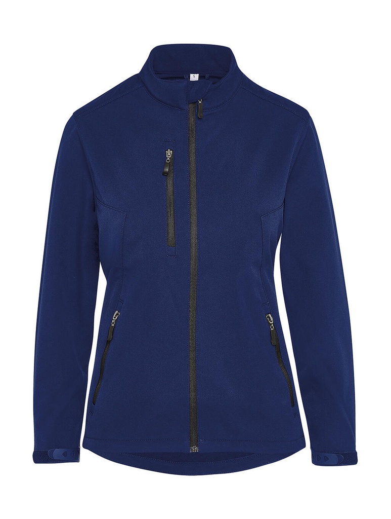 Signature Tagless Softshell Jacket Women Navy