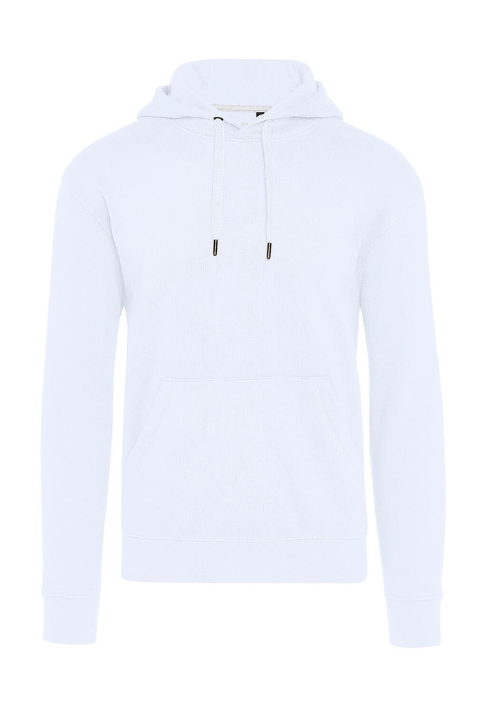 Signature Tagless Hooded Sweatshirt Unisex Snowwhite