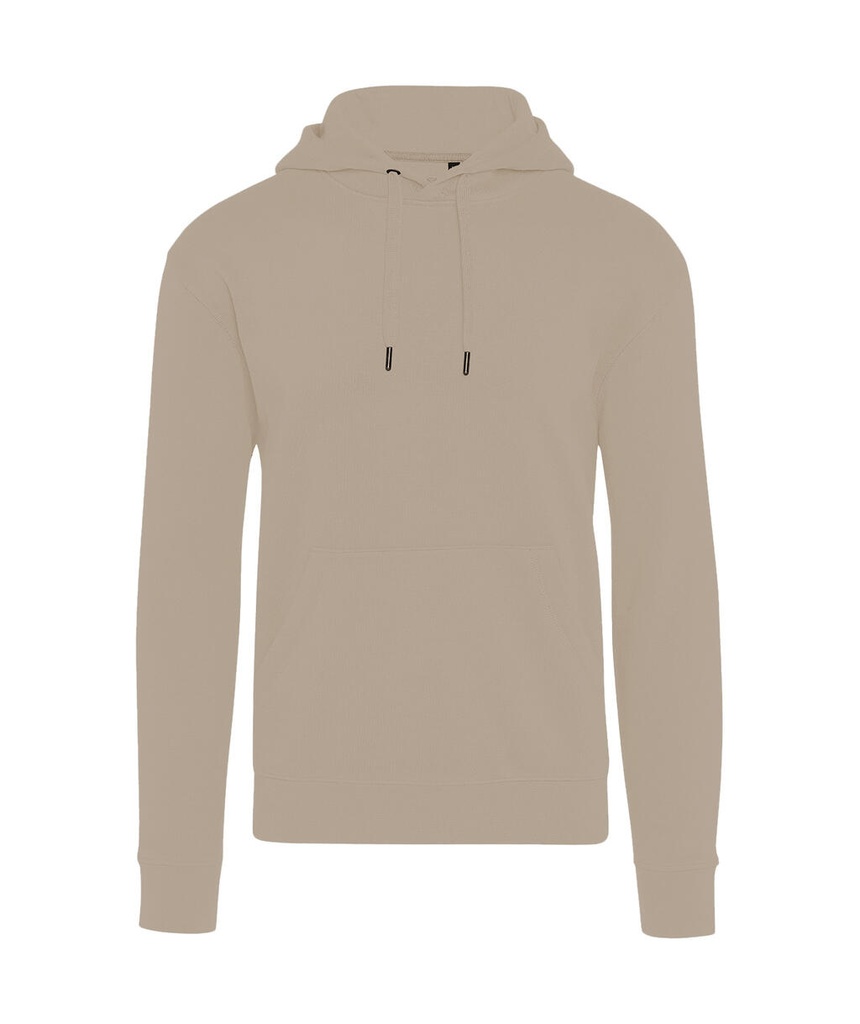 Signature Tagless Hooded Sweatshirt Unisex Pastel Macchiato