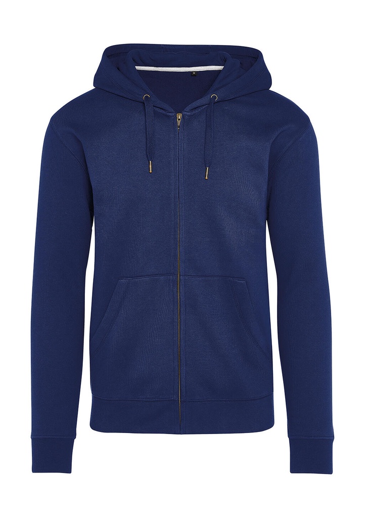 Signature Tagless Hooded Full Zip Unisex Navy