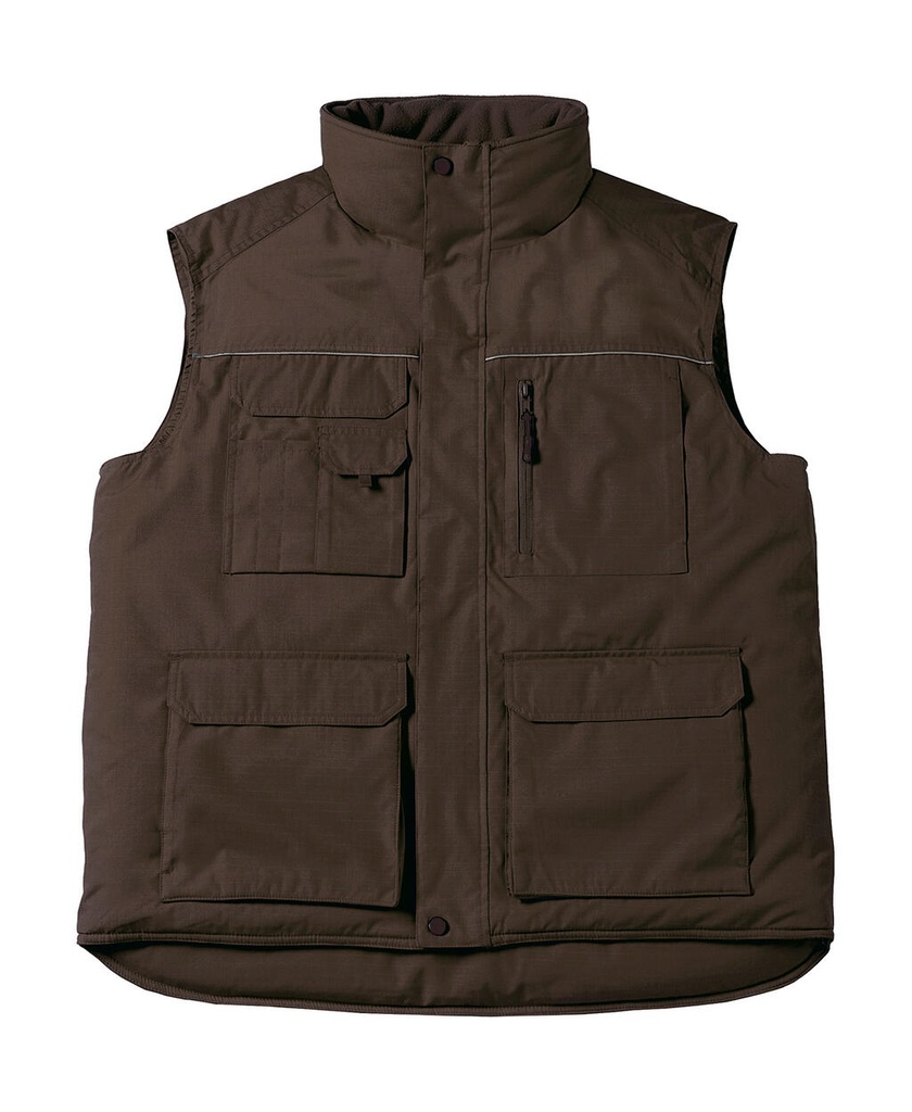 Expert Pro Workwear Bodywarmer Brown