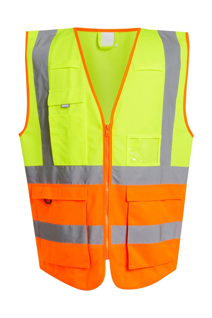 Pro Hi-Vis Executive Vest Yellow/Orange