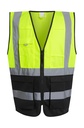 Pro Hi-Vis Executive Vest Yellow/Black