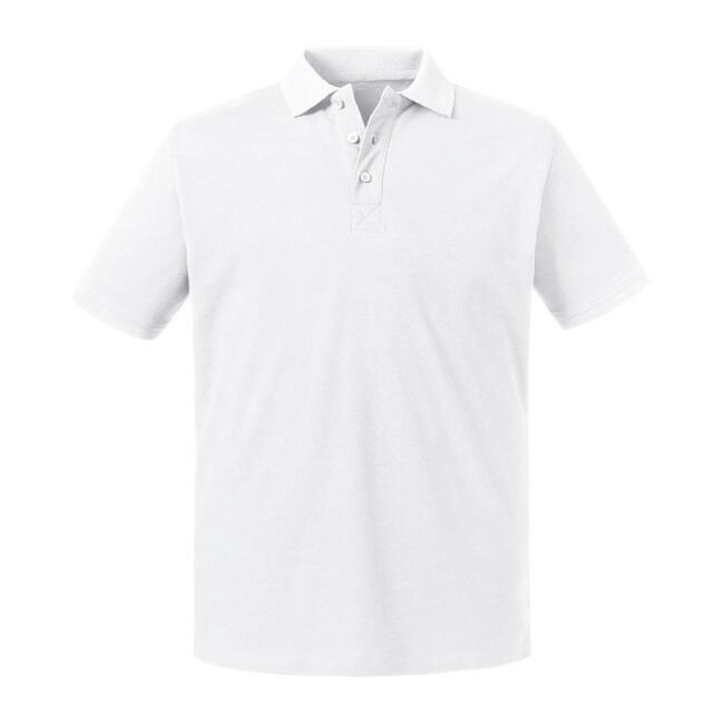 Men's Pure Organic Polo White