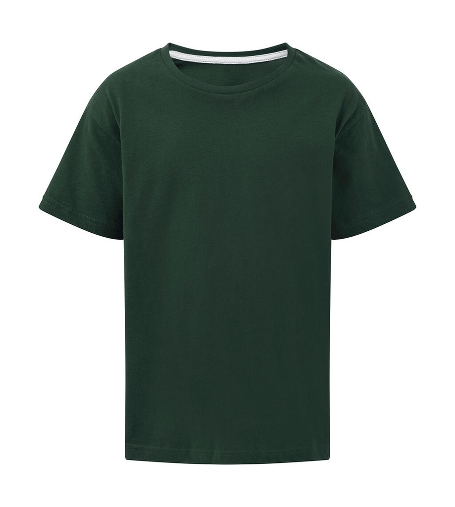 Signature Tagless Tee Kids Bottle Green