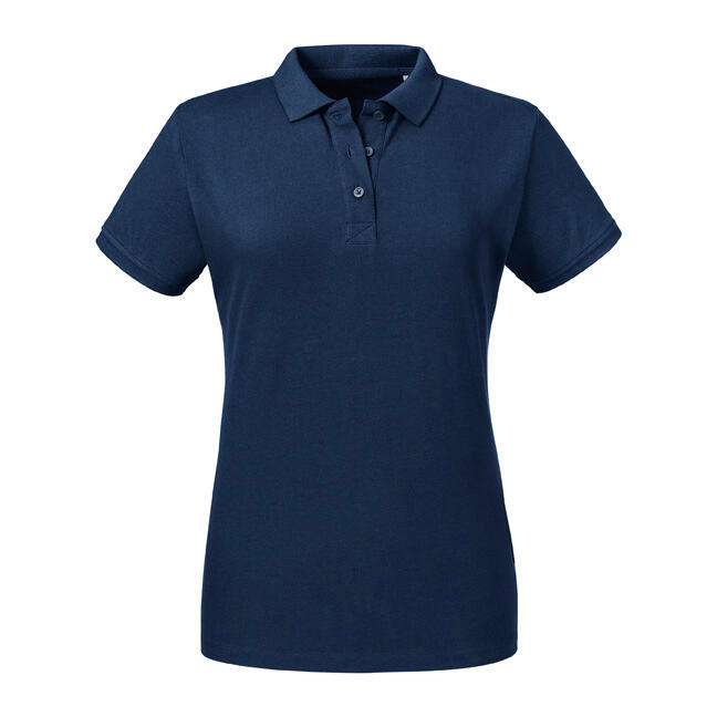 Ladies' Pure Organic Polo French Navy