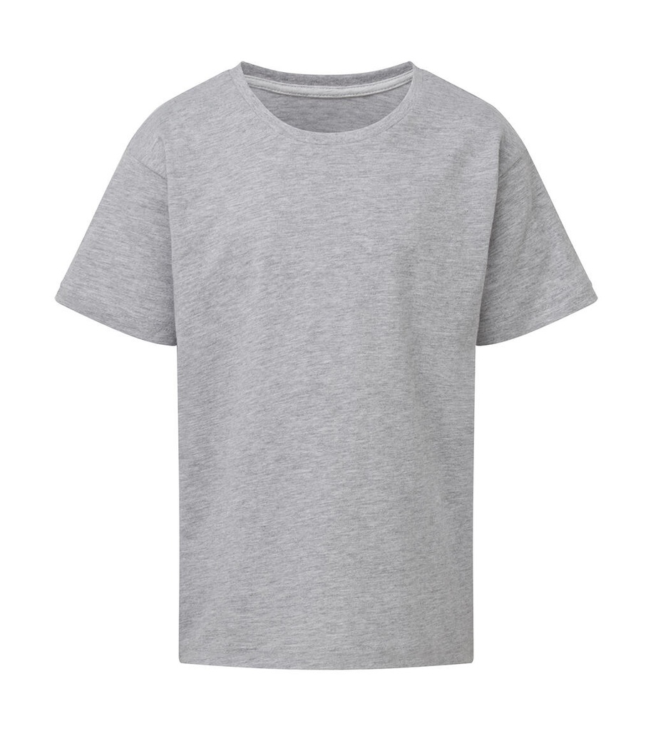 Signature Tagless Tee Kids Light Oxford