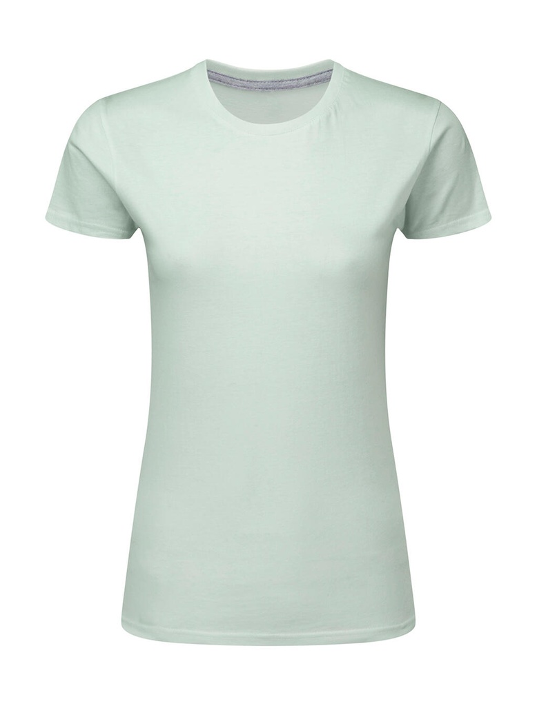 Signature Tagless Tee Women Mercury Grey