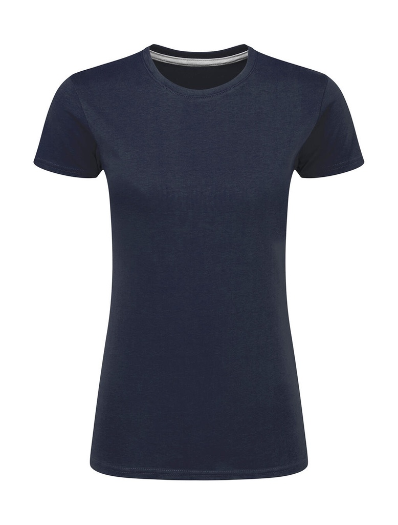 Signature Tagless Tee Women Denim