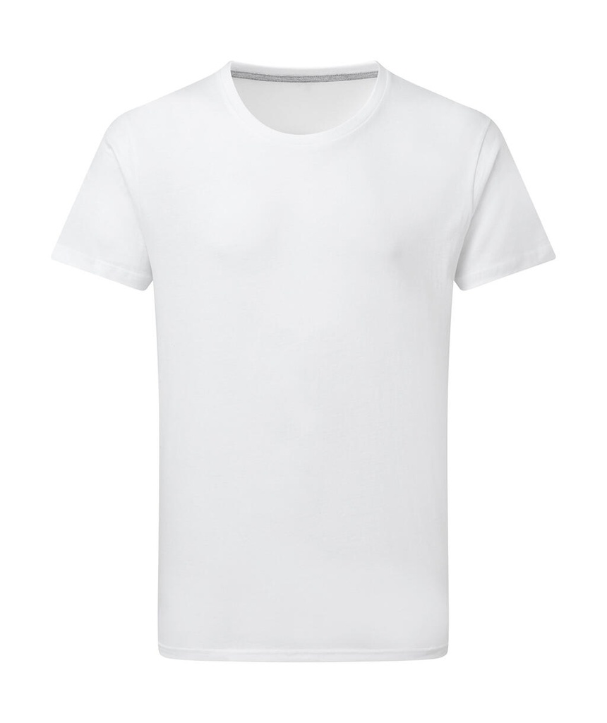 Signature Tagless Tee Men White