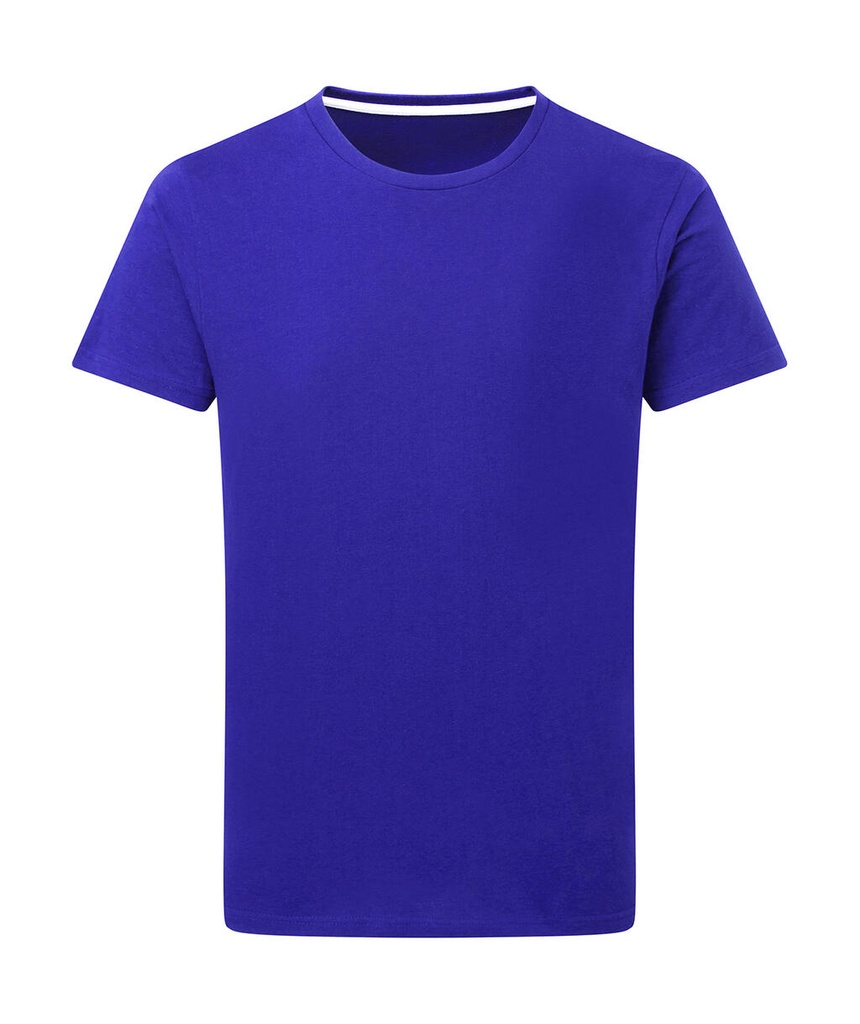 Signature Tagless Tee Men Royal Blue