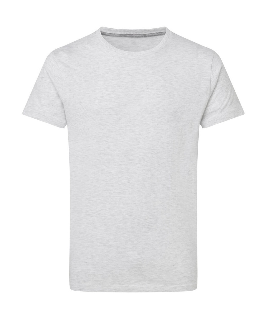 Signature Tagless Tee Men Ash Grey