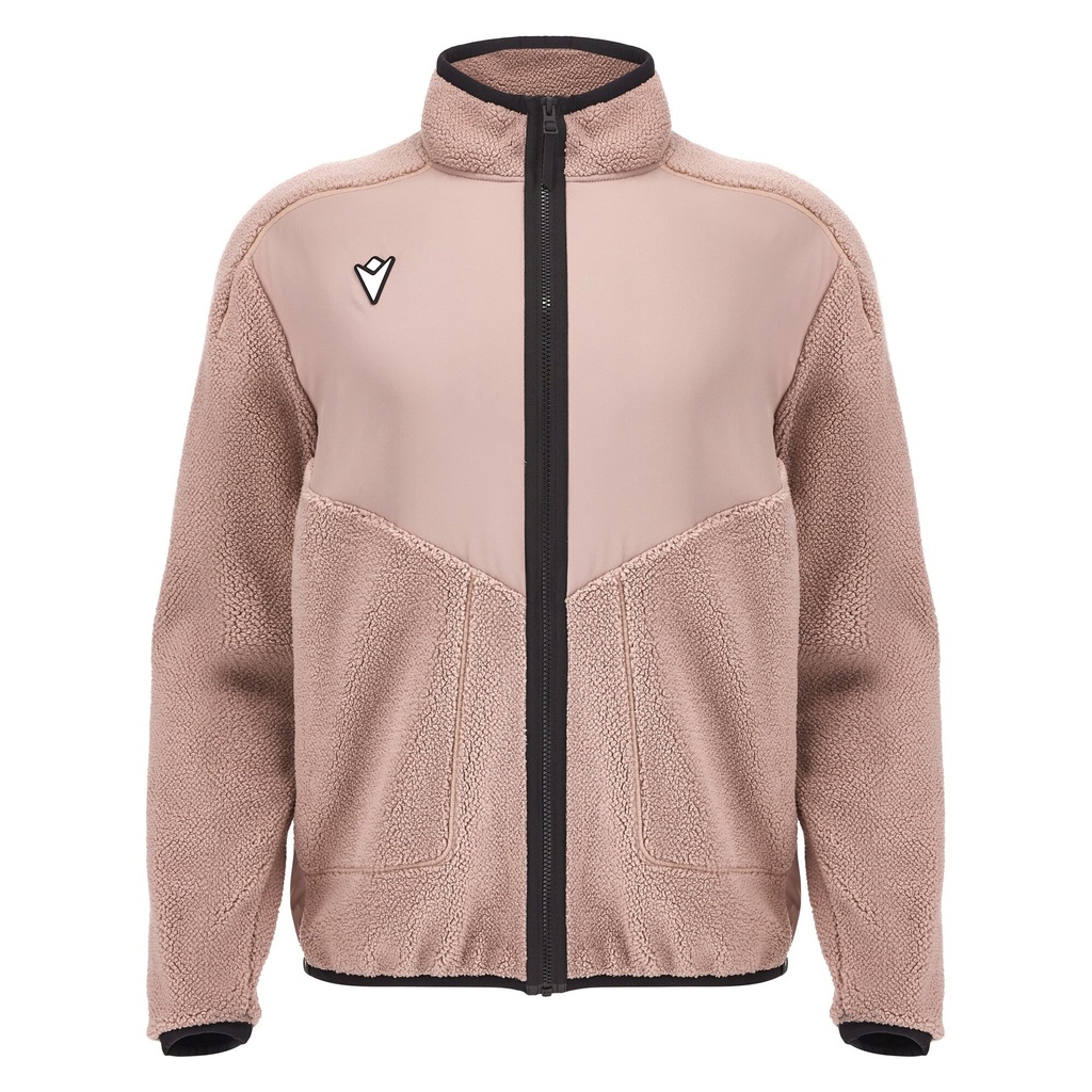 Ath Icon Hokkaido Teddy Fzip Top Greige — Grey