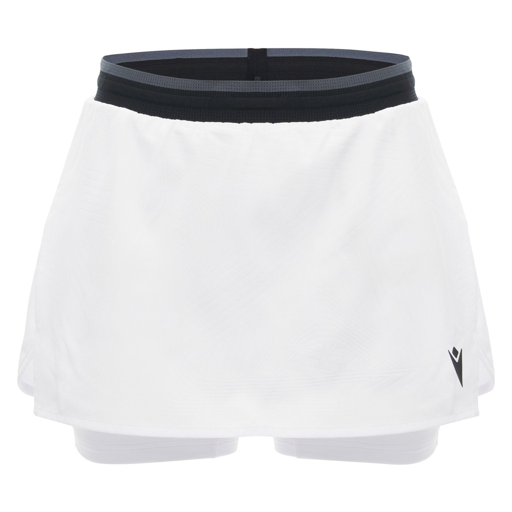 Cecilia Ii Stretch Skirt with Inner Shorts — White