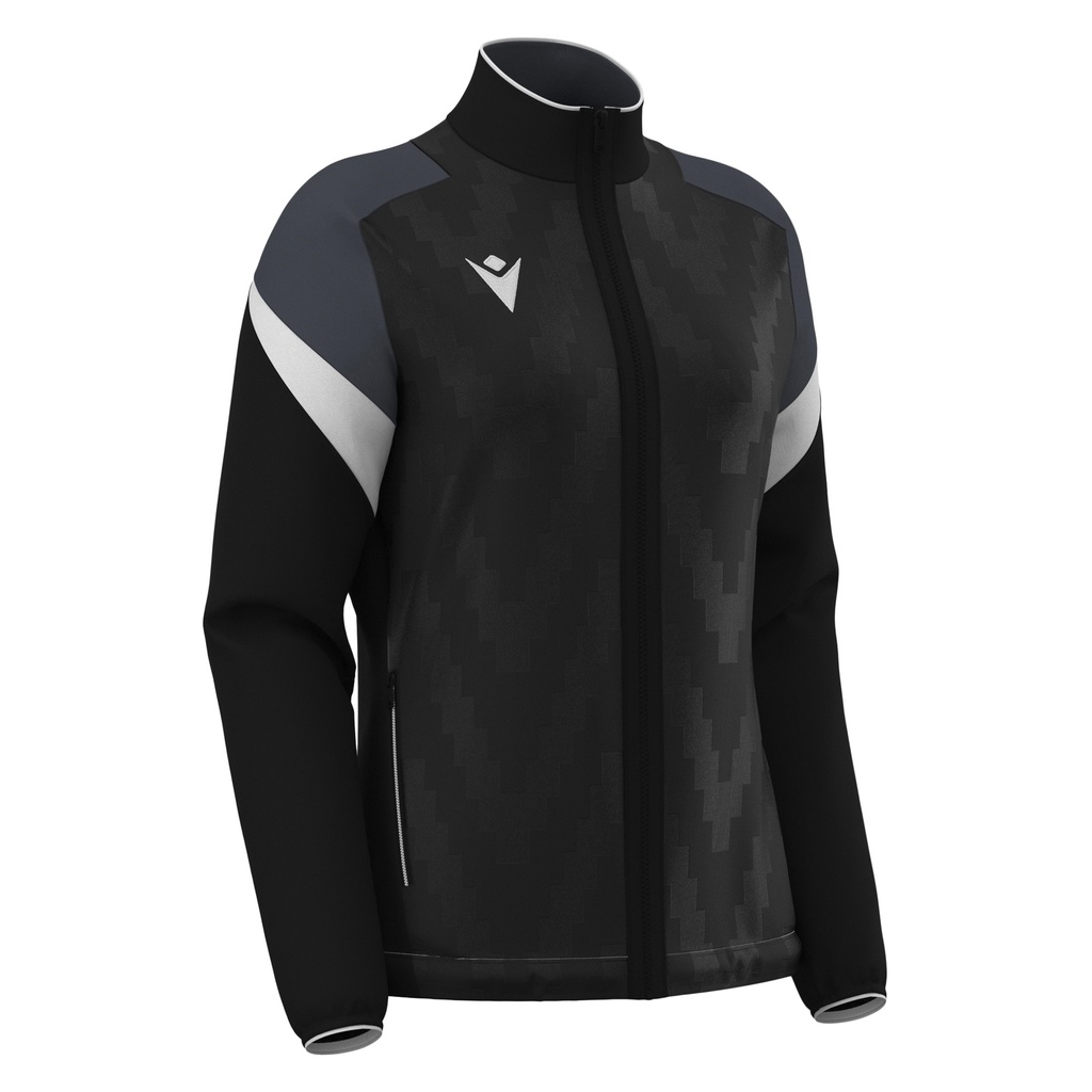 Athena Full Zip Sweatshirt — Black