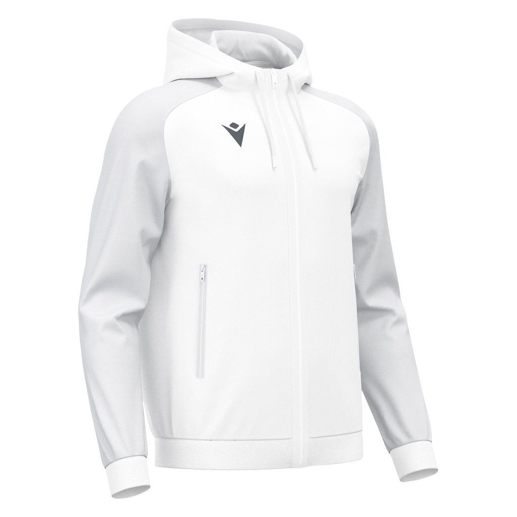 Chronos Full Zip Sweatshirt — White
