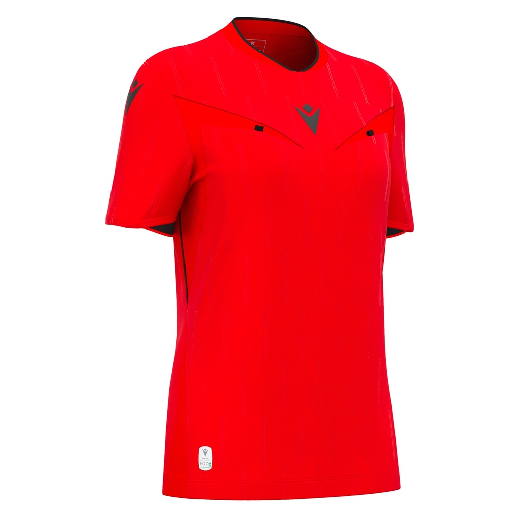 Tess Eco Short-Sleeve Jersey — Bright Red