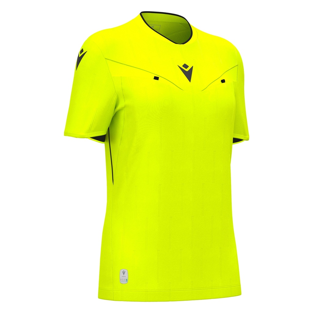 Tess Eco Short-Sleeve Jersey — Neon Yellow