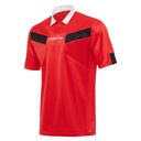 Referee Maglia Ner/Bia Short-Sleeve — Red