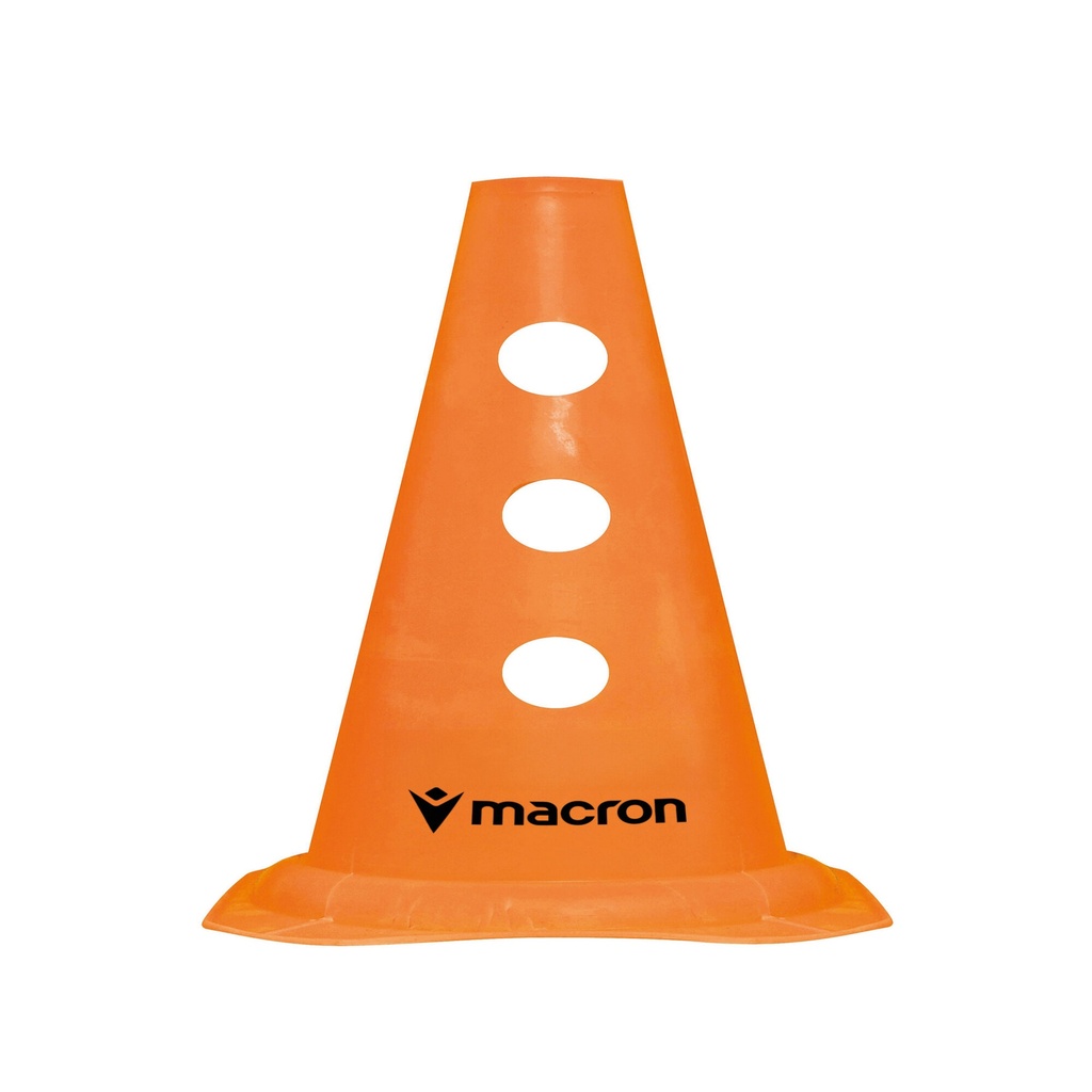 Cone 30 Cm 12" with Holes (36-pack) — Orange